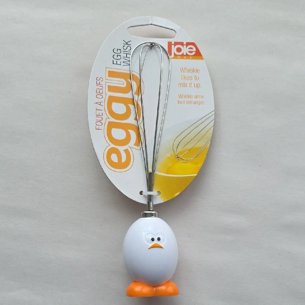 Joie White Egg Whisk for Birds NIP